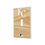 Kansas City Royals Wood Bat Hidden-Screw Light Switch Plate-0