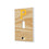 Pittsburgh Pirates Wood Bat Hidden-Screw Light Switch Plate-0