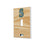 Seattle Mariners Wood Bat Hidden-Screw Light Switch Plate-0