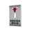 Chicago Bulls Linen Hidden-Screw Light Switch Plate-0