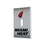 Miami Heat Linen Hidden-Screw Light Switch Plate-0