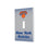 New York Knicks Linen Hidden-Screw Light Switch Plate-0