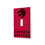 Toronto Raptors Solid Hidden-Screw Light Switch Plate-0