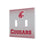 Washington State Cougars Linen Hidden-Screw Light Switch Plate-2