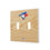 Toronto Blue Jays Wood Bat Hidden-Screw Light Switch Plate-2