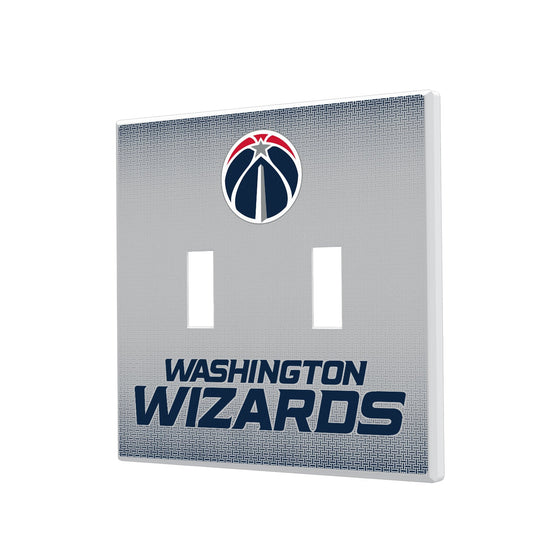 Washington Wizards Linen Hidden-Screw Light Switch Plate-2