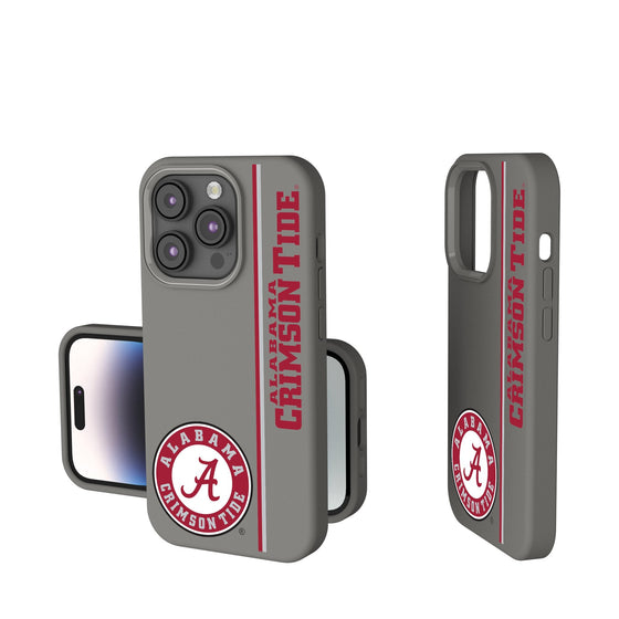 Alabama Crimson Tide Sidebar Soft Touch Phone Case-0