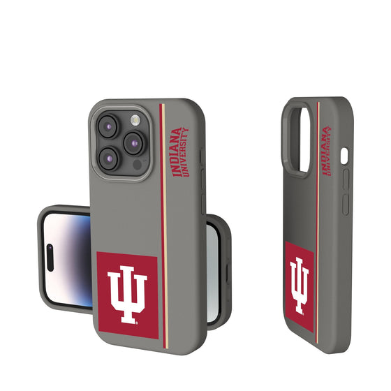 Indiana Hoosiers Sidebar Soft Touch Phone Case-0