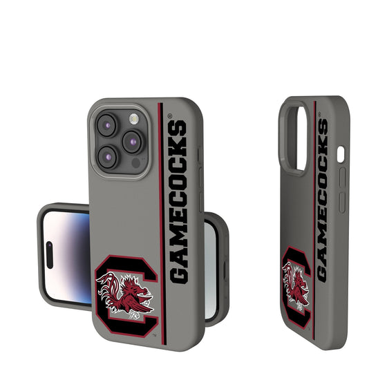 South Carolina Gamecocks Sidebar Soft Touch Phone Case-0