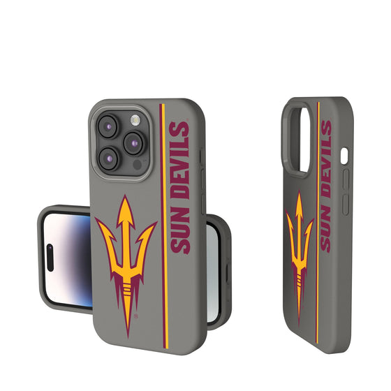 Arizona State Sun Devils Sidebar Soft Touch Phone Case-0