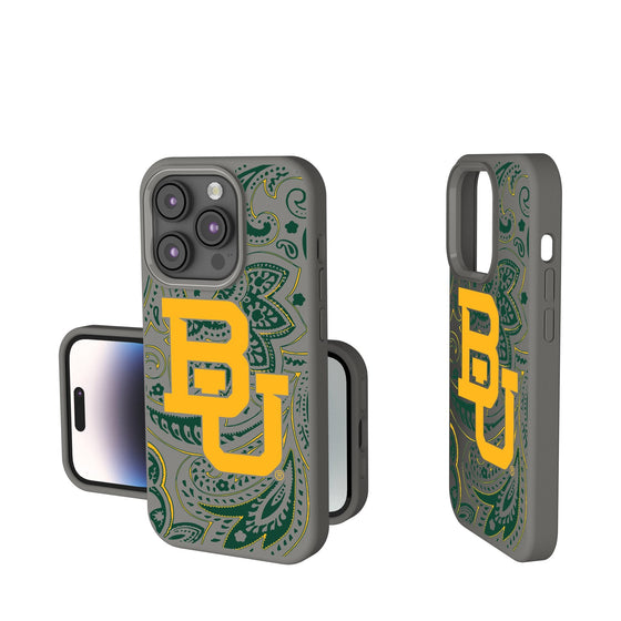 Baylor Bears Paisley Soft Touch Phone Case-0