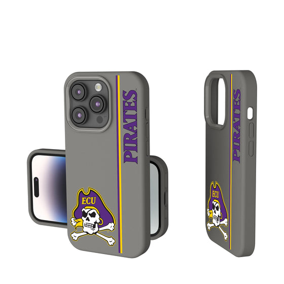 East Carolina Pirates Sidebar Soft Touch Phone Case-0