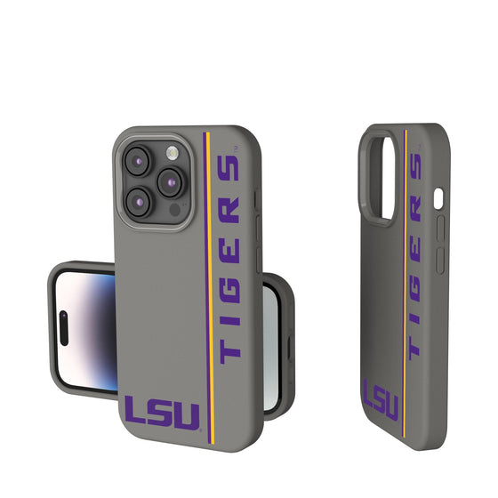 Louisiana State University Tigers Sidebar Soft Touch Phone Case-0