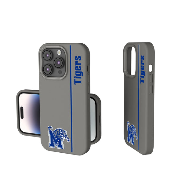 Memphis Tigers Sidebar Soft Touch Phone Case-0