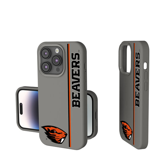 Oregon State Beavers Sidebar Soft Touch Phone Case-0