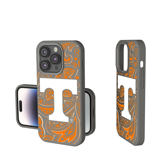 Tennessee Volunteers Paisley Soft Touch Phone Case-0