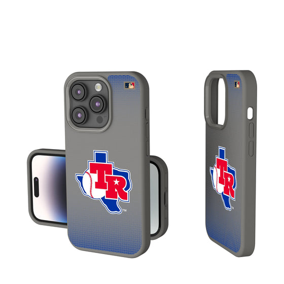 Texas Rangers 1981-1983 - Cooperstown Collection Linen Soft Touch Phone Case-0