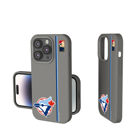 Toronto Blue Jays 1977-1988 - Cooperstown Collection Sidebar Soft Touch Phone Case-0