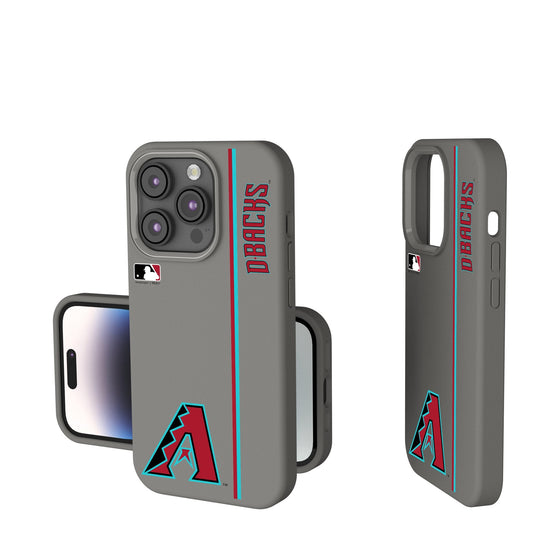 Arizona Diamondbacks Sidebar Soft Touch Phone Case-0