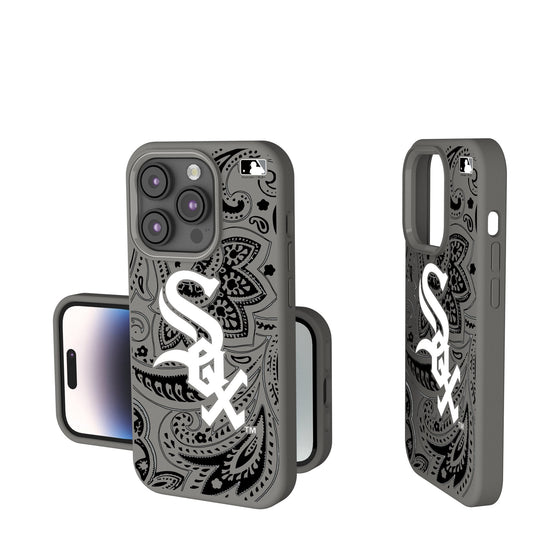 Chicago White Sox Paisley Soft Touch Phone Case-0