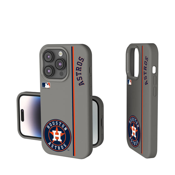 Houston Astros Sidebar Soft Touch Phone Case-0