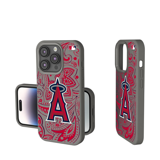 Los Angeles Angels Paisley Soft Touch Phone Case-0