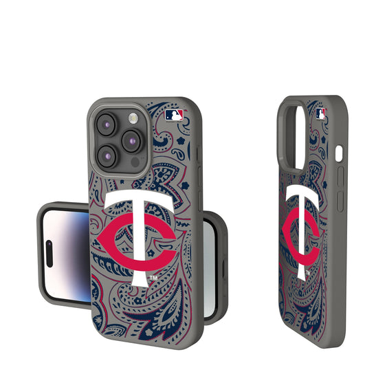 Minnesota Twins Paisley Soft Touch Phone Case-0