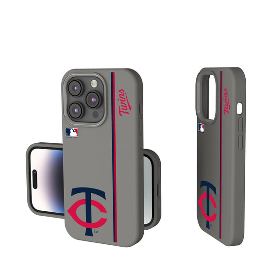 Minnesota Twins Sidebar Soft Touch Phone Case-0