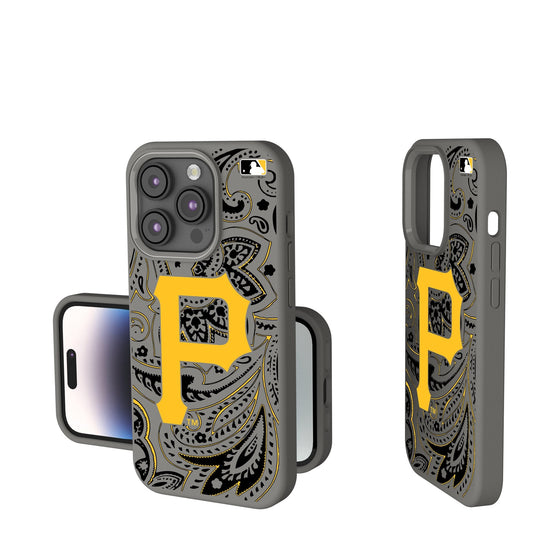 Pittsburgh Pirates Paisley Soft Touch Phone Case-0