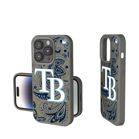 Tampa Bay Rays Paisley Soft Touch Phone Case-0