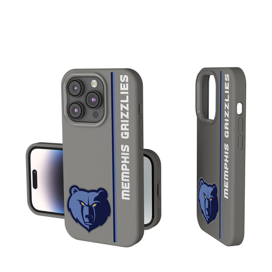 Memphis Grizzlies Sidebar Soft Touch Phone Case-0