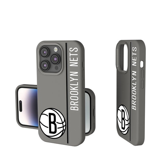 Brooklyn Nets Sidebar Soft Touch Phone Case-0