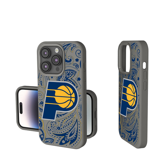 Indiana Pacers Paisley Soft Touch Phone Case-0