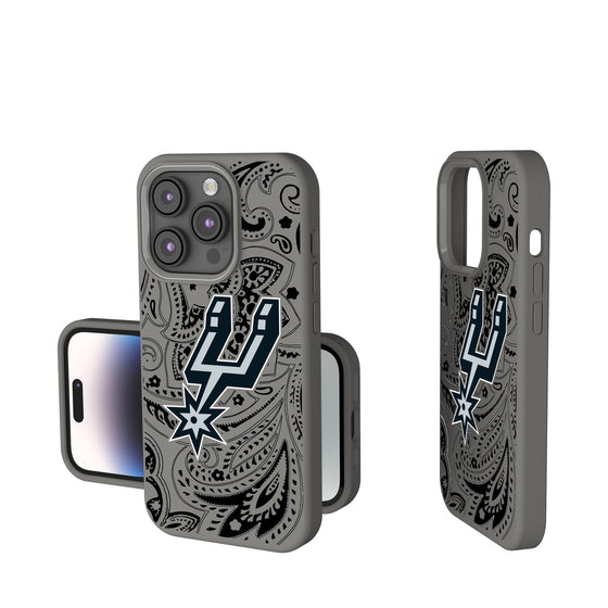 San Antonio Spurs Paisley Soft Touch Phone Case-0