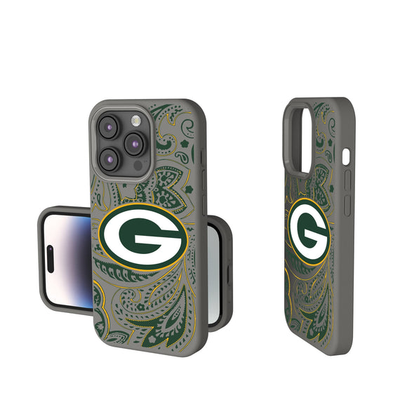 Green Bay Packers Paisley Soft Touch Phone Case-0