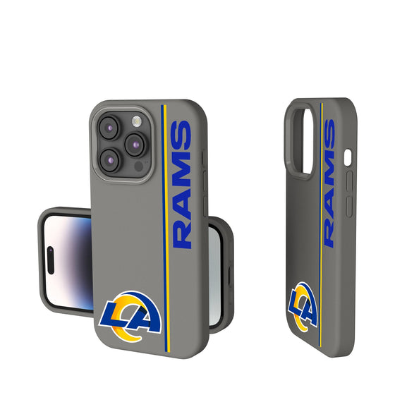 Los Angeles Rams Sidebar Soft Touch Phone Case-0