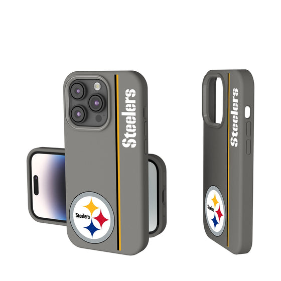 Pittsburgh Steelers Sidebar Soft Touch Phone Case-0