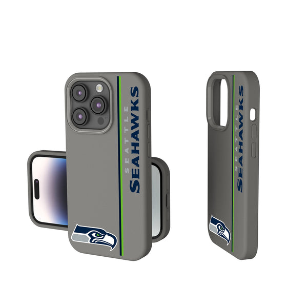 Seattle Seahawks Sidebar Soft Touch Phone Case-0