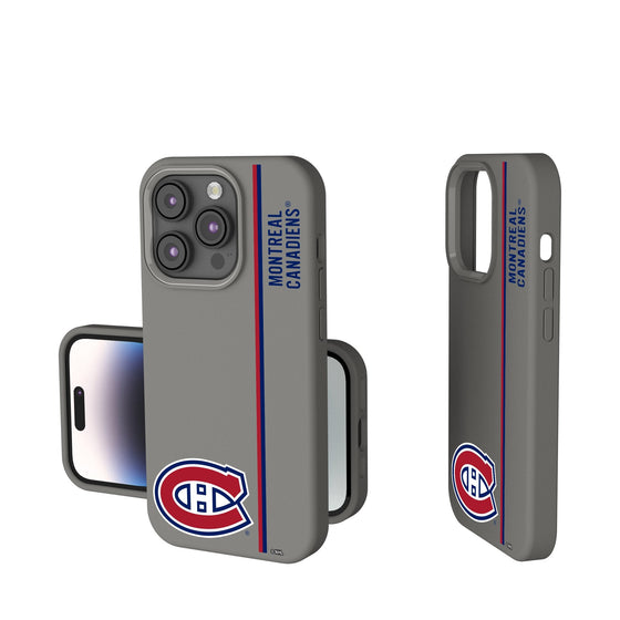 Montreal Canadiens Sidebar Soft Touch Phone Case-0