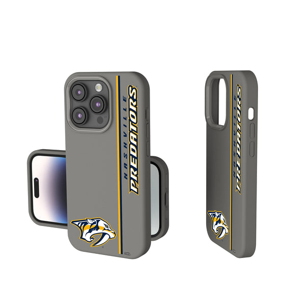 Nashville Predators Sidebar Soft Touch Phone Case-0