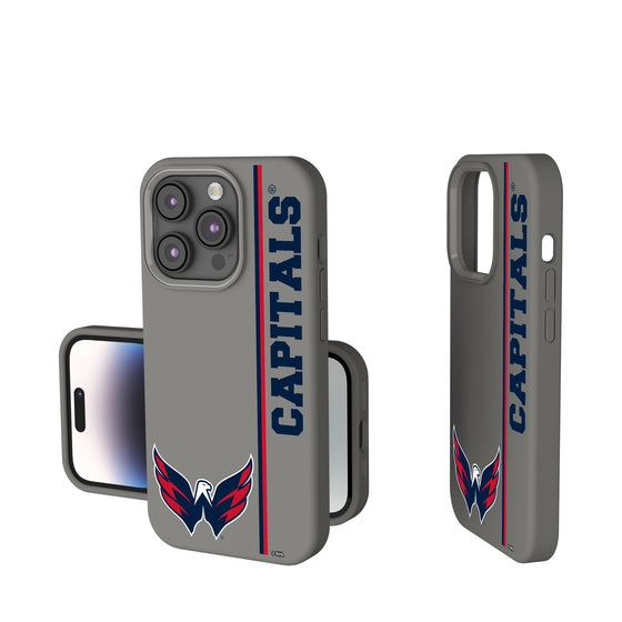 Washington Capitals Sidebar Soft Touch Phone Case-0