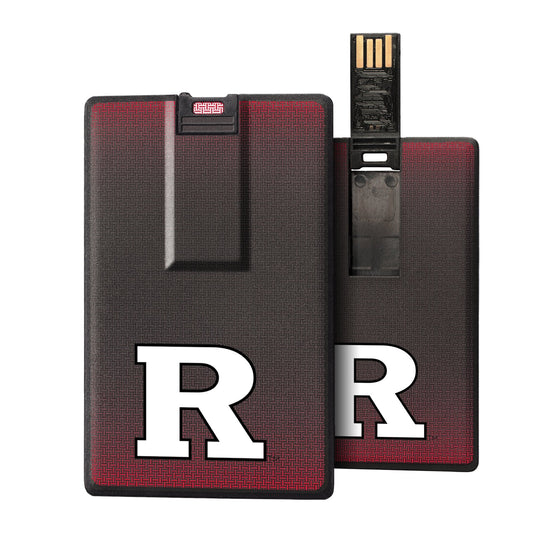 Rutgers Scarlet Knights Linen Credit Card USB Drive 32GB-0