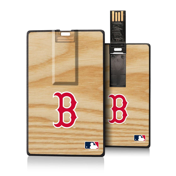 Boston Red Sox Wood Bat Credit Card USB Drive 32GB-0