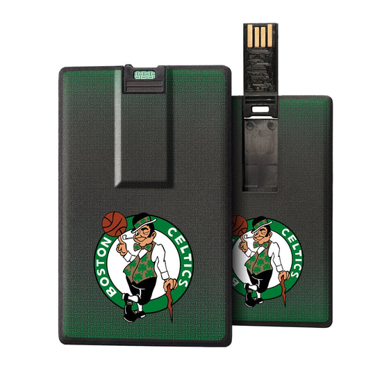 Boston Celtics Linen Credit Card USB Drive 32GB-0