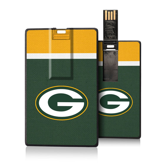 Green Bay Packers Stripe Credit Card USB Drive 16GB-0