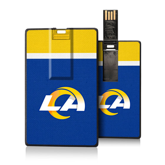 Los Angeles Rams Stripe Credit Card USB Drive 16GB-0