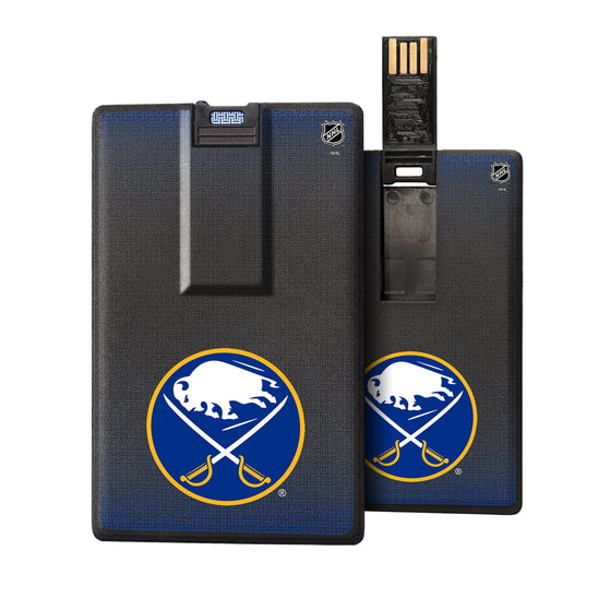 Buffalo Sabres Linen Credit Card USB Drive 32GB-0