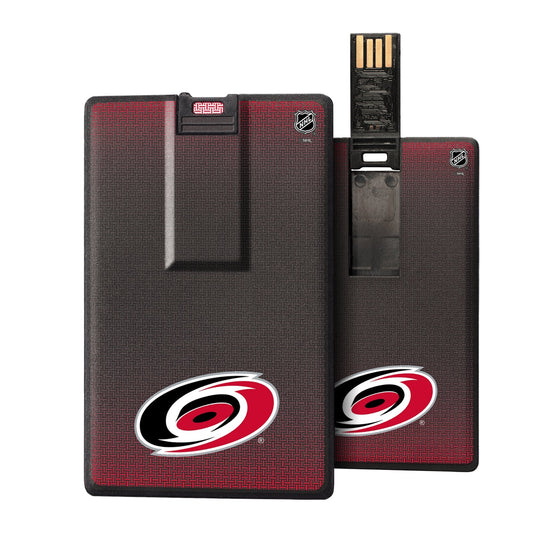 Carolina Hurricanes Linen Credit Card USB Drive 32GB-0