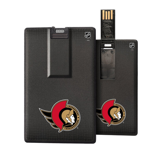 Ottawa Senators Linen Credit Card USB Drive 32GB-0