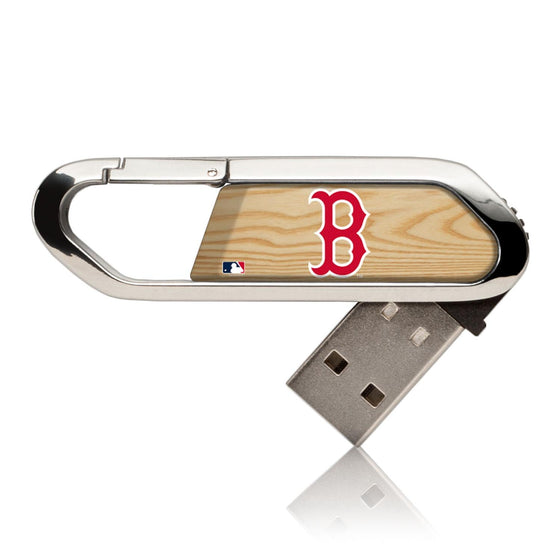 Boston Red Sox Wood Bat USB 32GB Clip Style Flash Drive-0